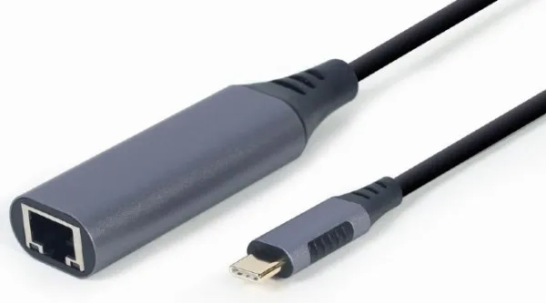 A-USB3C-LAN-01 Gembird USB type-C Gigabit network adapter space grey (alt A-USB3AC-LAN-01)
