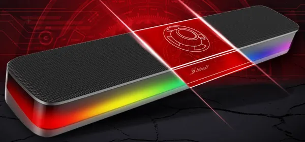 A4-S10 A4Tech Bloody RGB Bluetooth v5.3 speaker soundbar 2x5W USB black