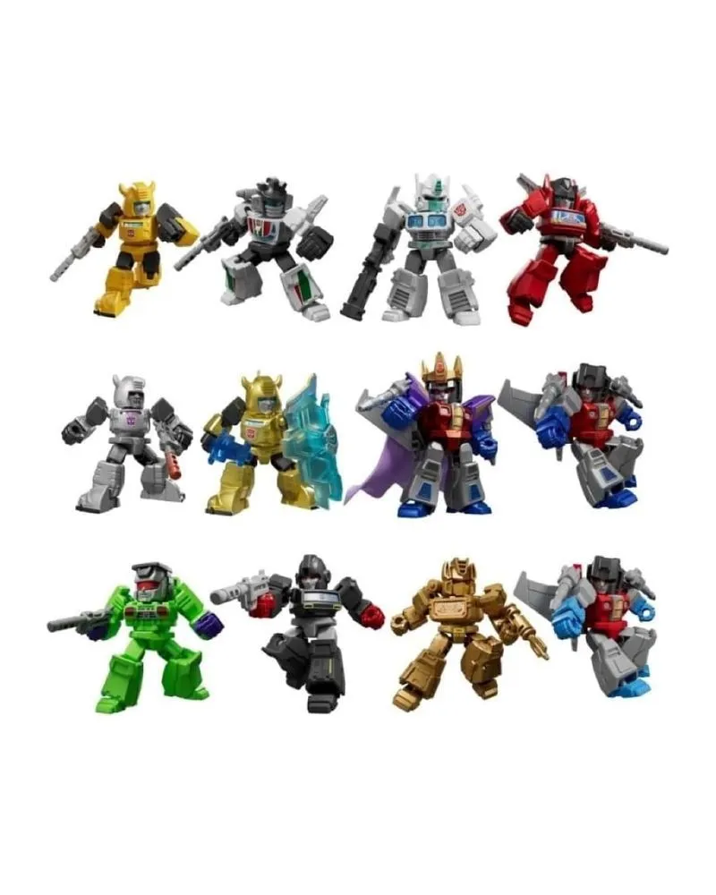 Action Figure Blokees Transformers -defender Version 02 -the Overthrow Blind Box