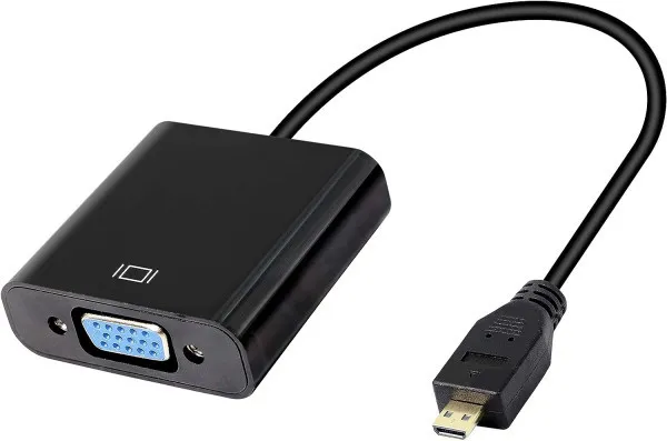 Adapter-konvertor Micro HDMI na VGA  (m/ž)