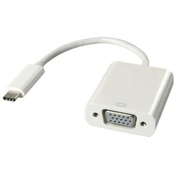 Adapter Stars Solutions Type c na VGA beli M/F