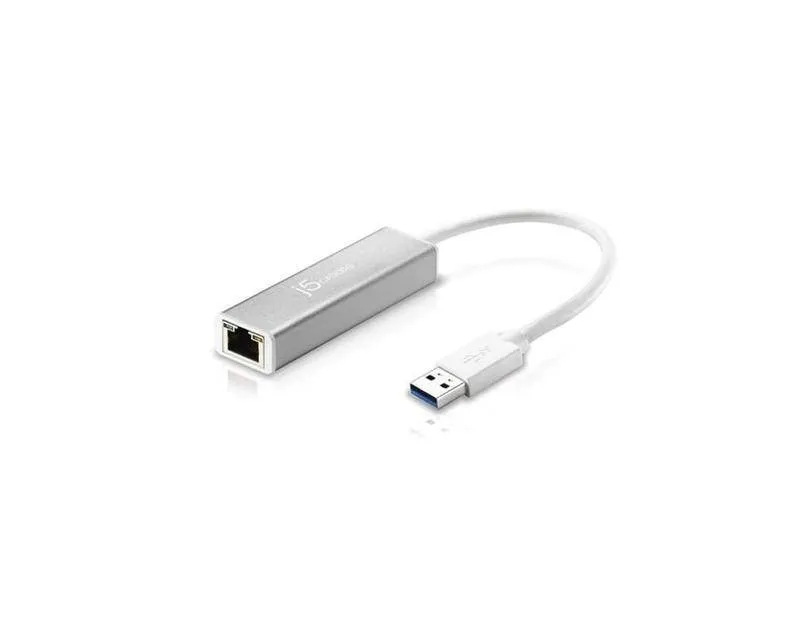Adapter TIP C - Gigabit ethernet metal sivi