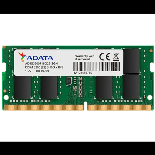ADATA SODIMM 16GB 3200MHz - AD4S320016G22-SGN