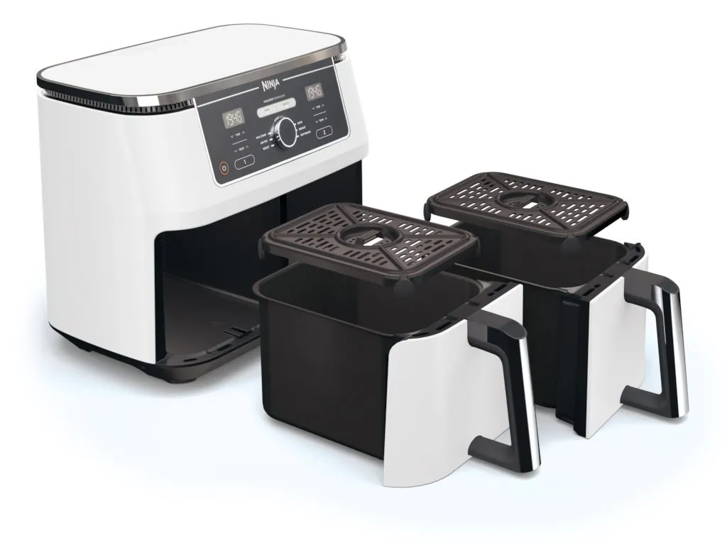 Airfryer NINJA AF400EUWH dupla korpa/9.5L/ 2470W/ bela