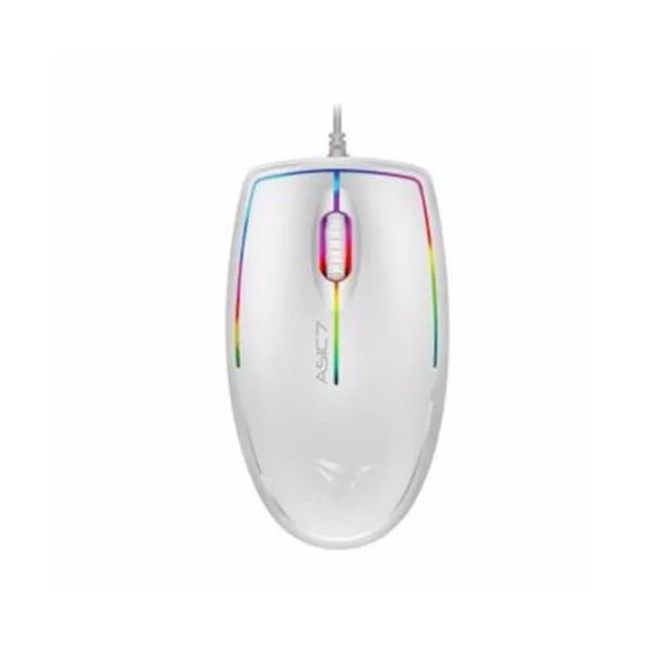 ALCATROZ Asic 7 RGB FX White Optical Mouse