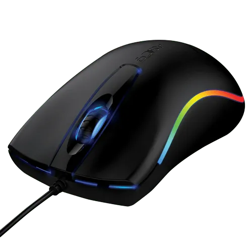 ALCATROZ Gejmerski miš ASIC 9 RGB FX (Crni)  USB Optički 1000 DPI