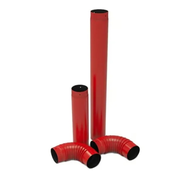 ALFA PLAM Set dimovodnih cevi FI 160 ECV crveni
