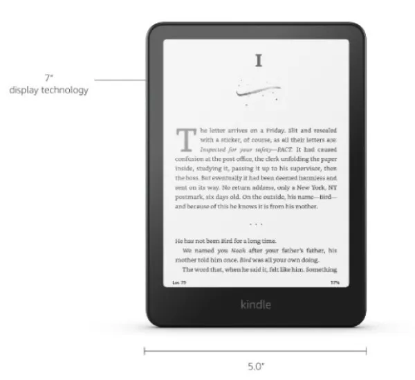 Amazon Kindle PaperwhiteSignatureEdition 7300ppi/32GB/USB-C/Wi-Fi/BT/Black/2024