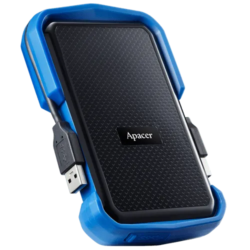 APACER eksterni HDD AC631 - AP1TBAC631U-1  1TB Crna / plava 2.5