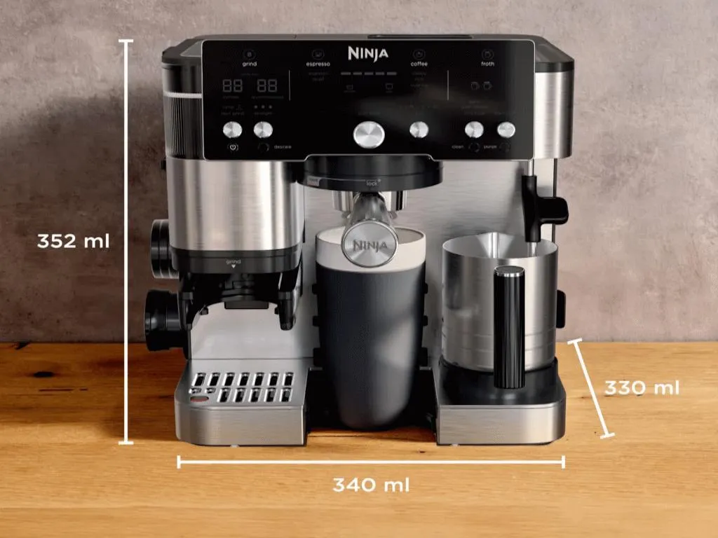 Aparat za kafu NINJA ES501EU Luxe/2u1/crna-siva