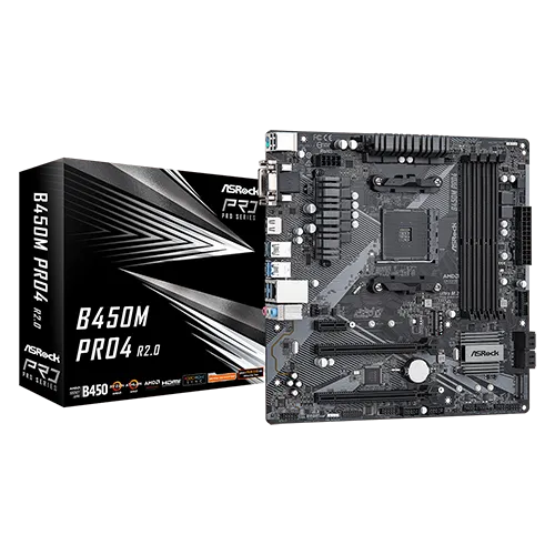 ASROCK B450M PRO4 R2.0