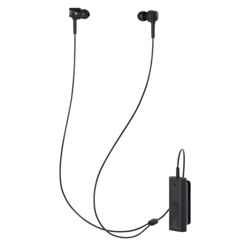 AUDIO-TECHNICA Bežične bubice QuietPoint ATH-ANC100BT (Crne)  Bluetooth + 3.5mm do 10 sati Aktivno poništavanje okolne buke (ANC) 20Hz - 24KHz