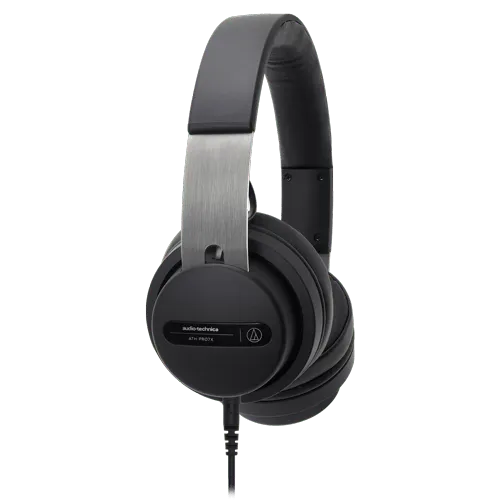 AUDIO-TECHNICA Žične slušalice ATH-PRO7X (Crne)  3.5mm + 6.3mm adapter 5Hz - 40KHz 100dB 45mm