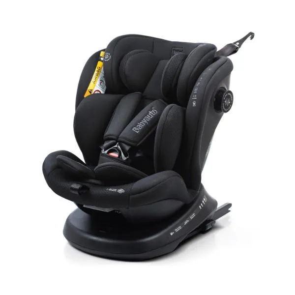 BABYAUTO A-S VALORA (40-150 CM) I-SIZE BLACK