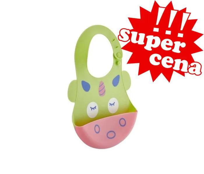 BABYJEM SILIKONSKA PORTIKLA ZA BEBE - GREEN