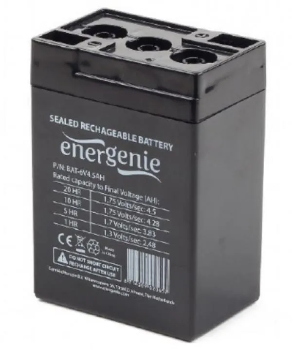 BAT-6V4.5AH Gembird Punjiva baterija 6V 4.5AH 70x47x101mm