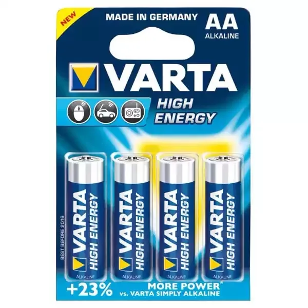 Baterija nepunjiva Varta AA LR6 High Energy