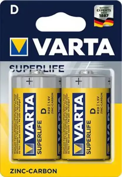 Baterija nepunjiva Varta  R20