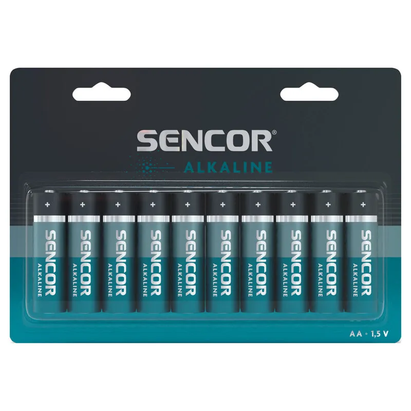 Baterija Sencor LR06 AA 10BP Alkalna 1/10
