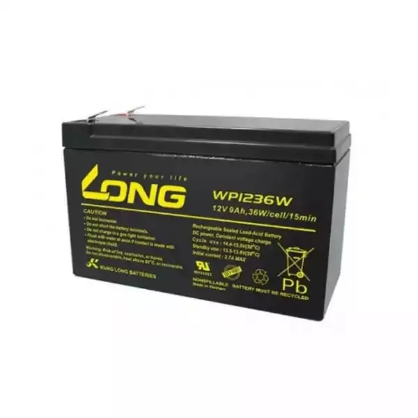 Baterija za UPS 12V/9Ah WP1236W Long
