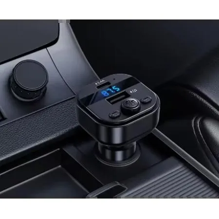 Bavin FM Transmiter& Auto punjač 3.4A  Type C PC2033 crna