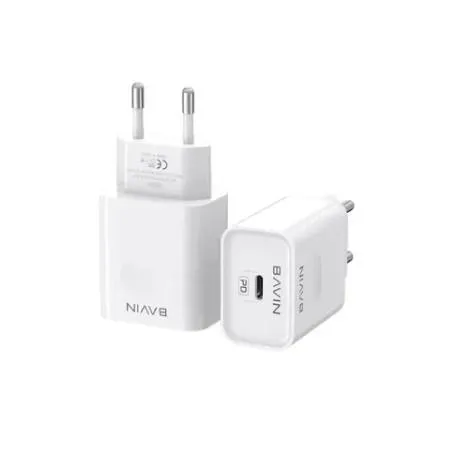 Bavin punjač PD 25W USB-C bela