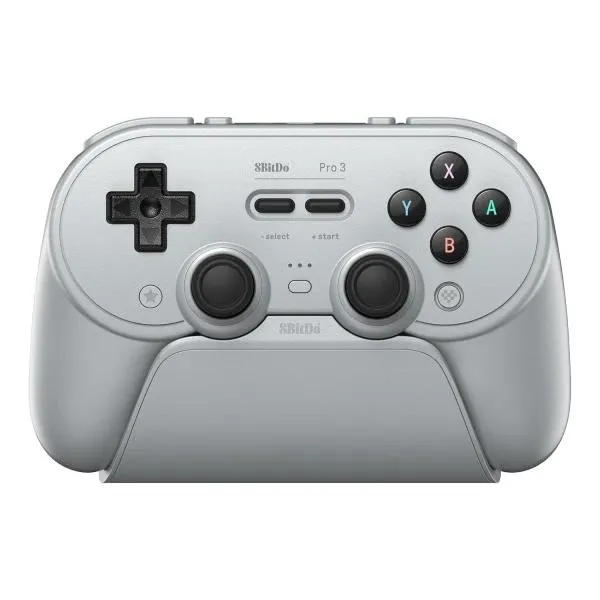 Bežični gamepad 8BitDo Pro 3 BT/2.4Ghz/Multi platform/Gray edition + Dock