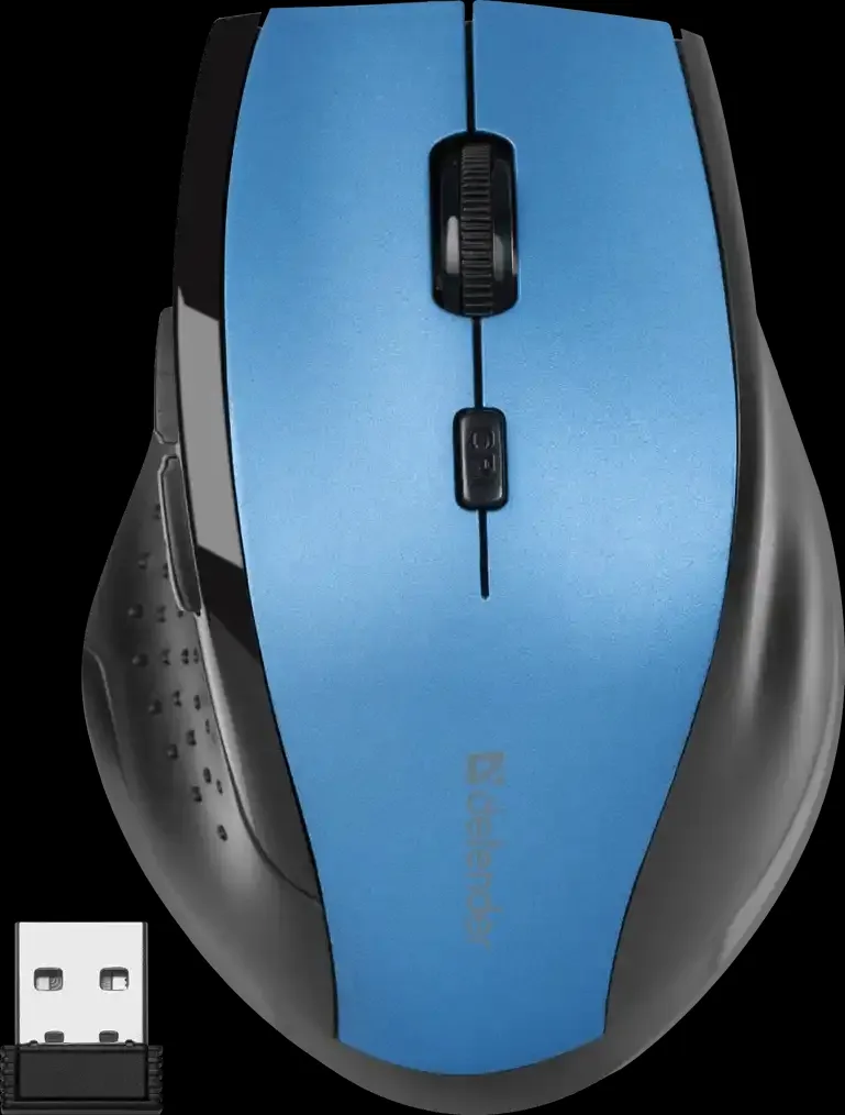 Bežični miš Defender Accura MM-365 6D plavi