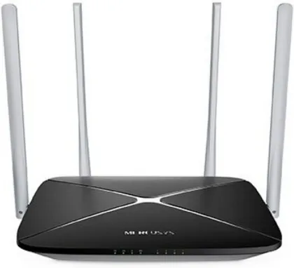 Bežični ruter Mercusys AC12Dual Band4x10/100Mbps LAN1x10/100Mbps WAN4x5dbi