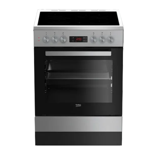 BEKO Električni šporet FSM67320DXT  Crna/Inox A Staklokeramička