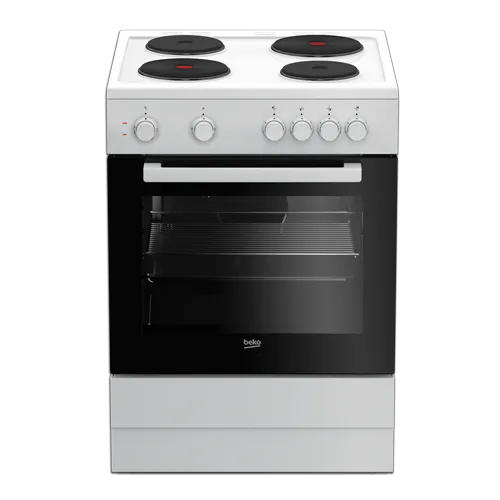 BEKO Električni šporet FSS66000W  Bela A Ringle 67 l