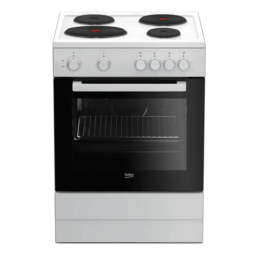 BEKO Električni šporet FSS66001GW  Bela Ringle 67 l