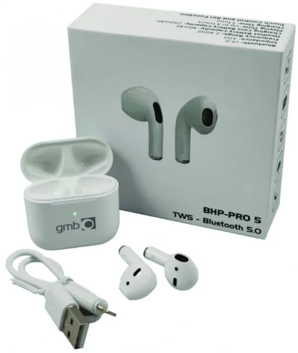BHP-PRO 5 * Gembird bluetooth V5.0 slusalice 32ohm 40/250mAh touch control and Siri (699)