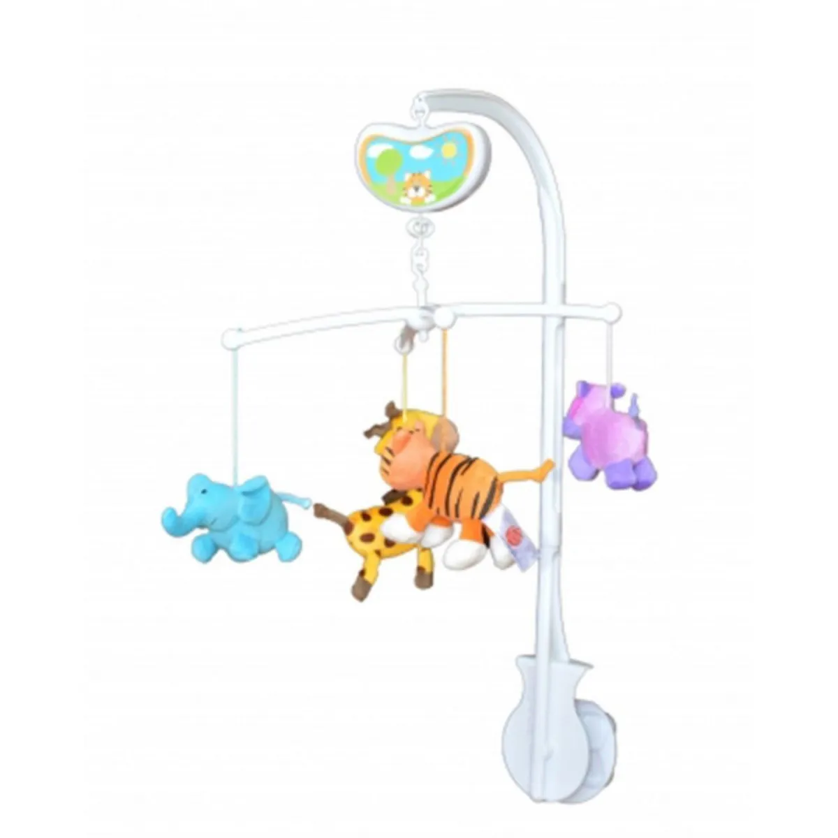 BIBA TOYS MUZIČKA VRTEŠKA ZANIMLJIVA DŽUNGLA