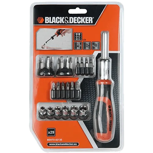 BLACK & DECKER odvijač sa nastavcima - BDHT0-62130V  Odvijač sa račnom (gedora)
