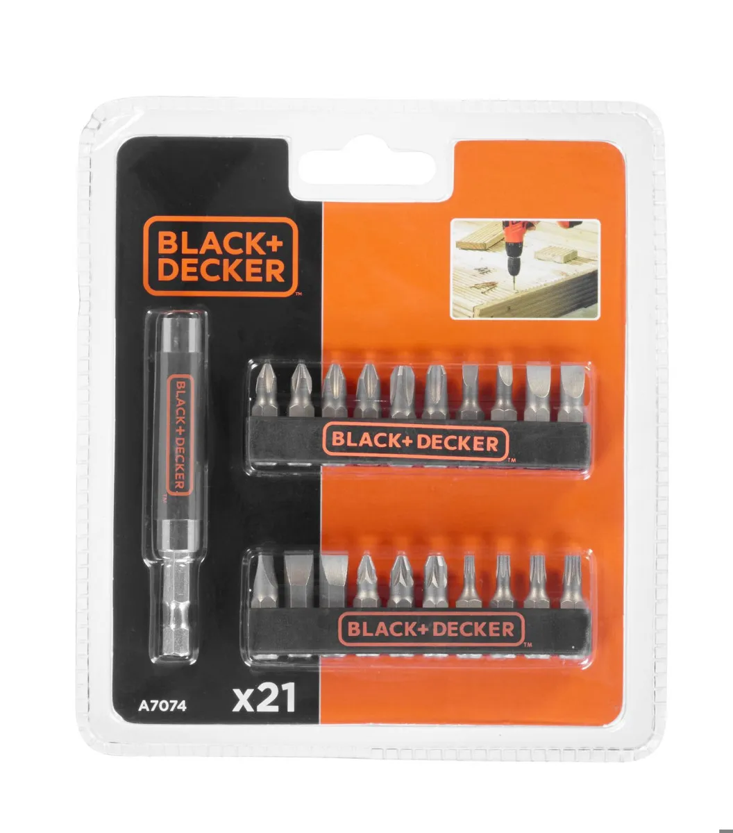 Black + Decker set nastavaka A7074