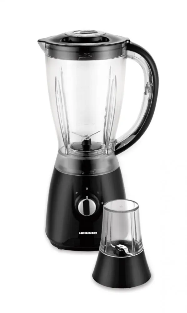 Blender HEINNER HBL-500R 15l/500W/plastična čaša/crni