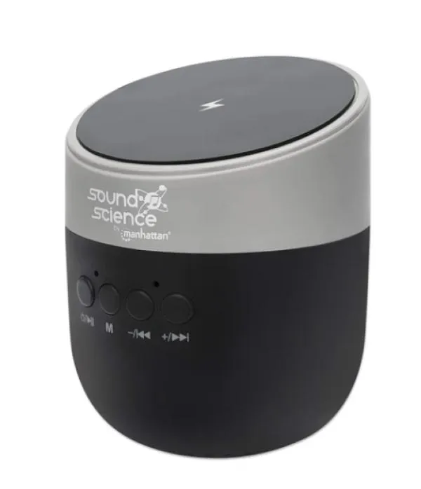 Bluetooth zvučnik sa postoljem za punjenje Manhattan 165051 black