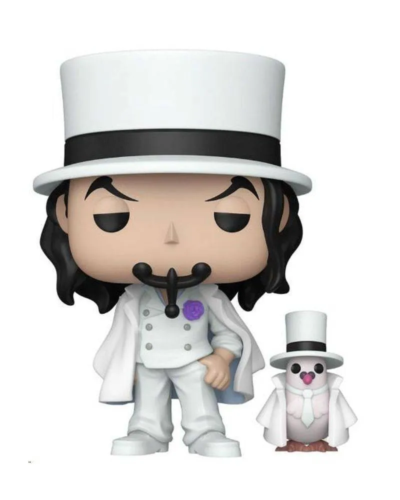 Bobble Figure Anime - One Piece Pop! - Rob Lucci (with Hattori)