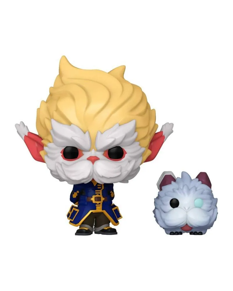 Bobble Figure Arcane League Of Legends Pop! - Heimerdinger With Poro