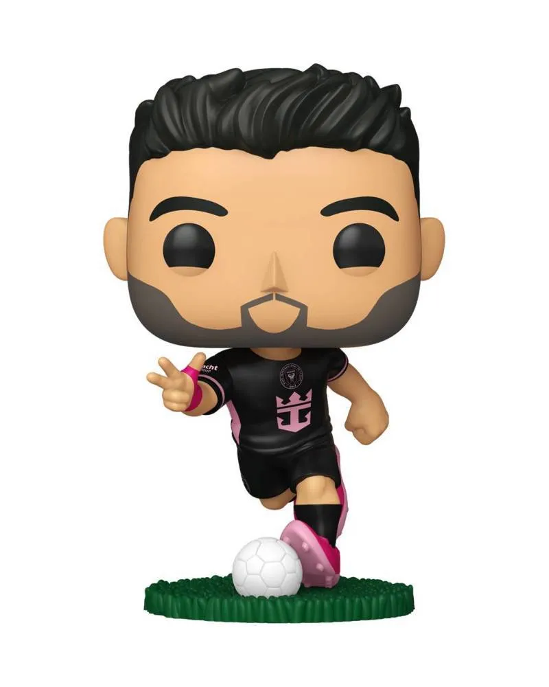 Bobble Figure Football - Inter Miami- Pop! - Luis Suarez (away Kit)