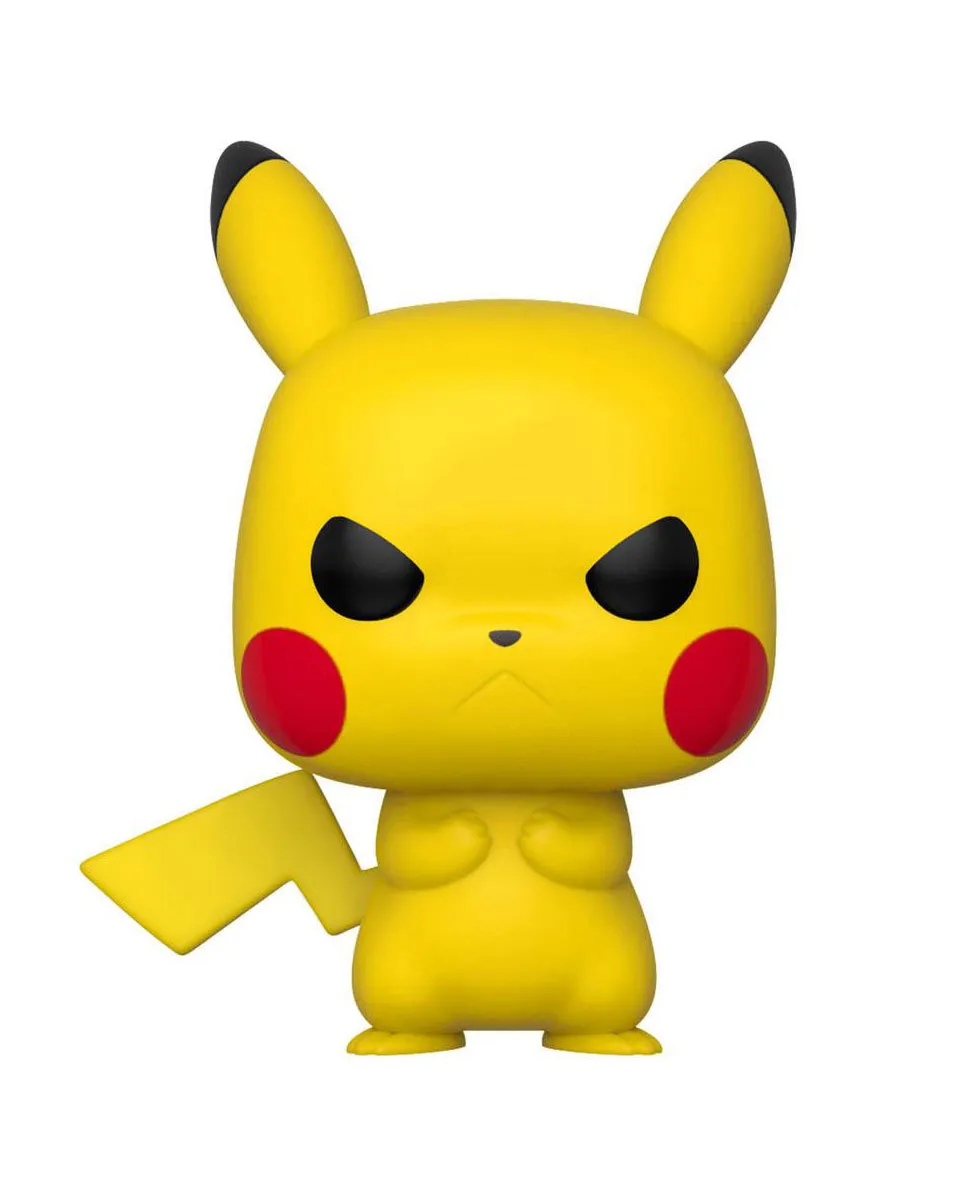 Bobble Figure Games - Pokemon Pop! - Pikachu (grumpy)