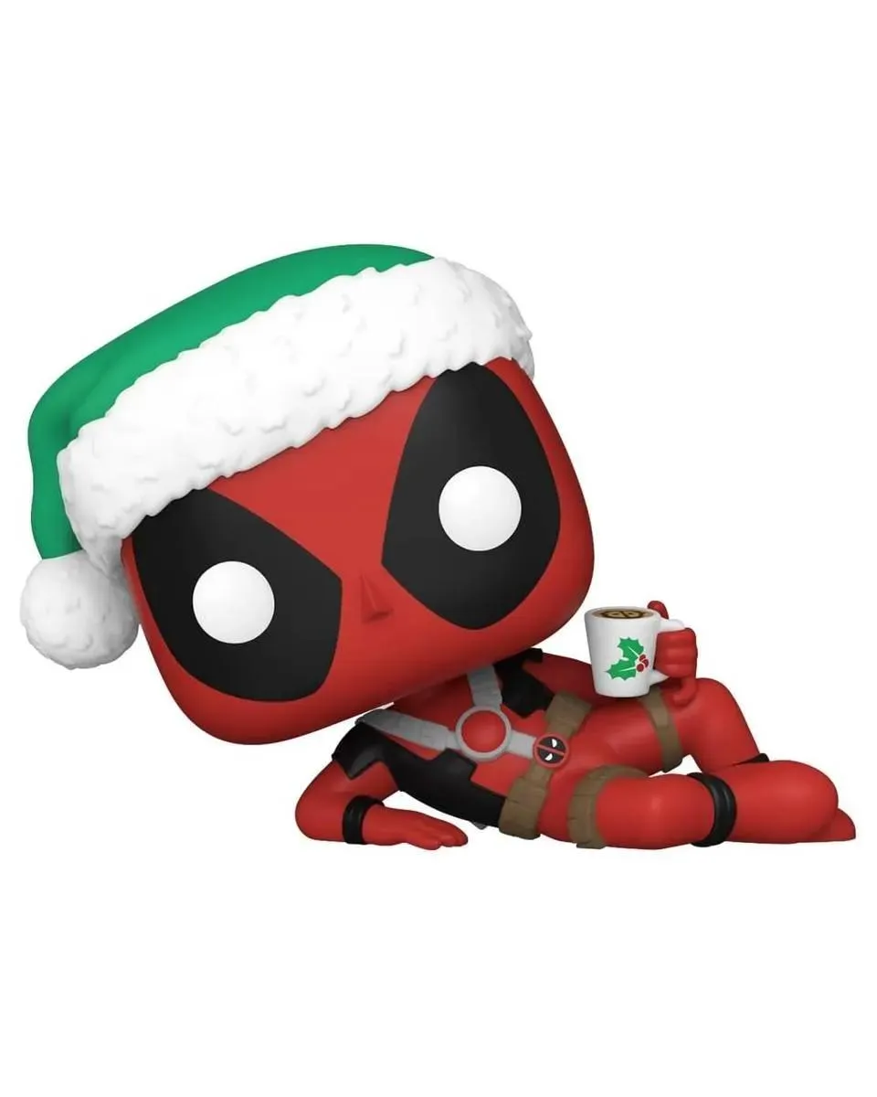 Bobble Figure Marvel Holiday Pop! - Deadpool
