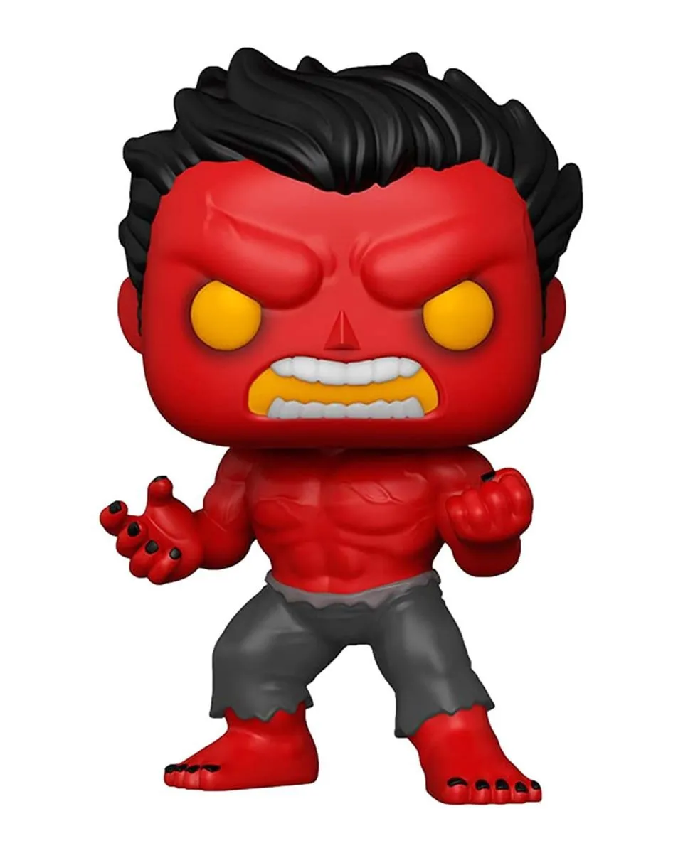 Bobble Figure Marvel - Hulk Pop! - Red Hulk