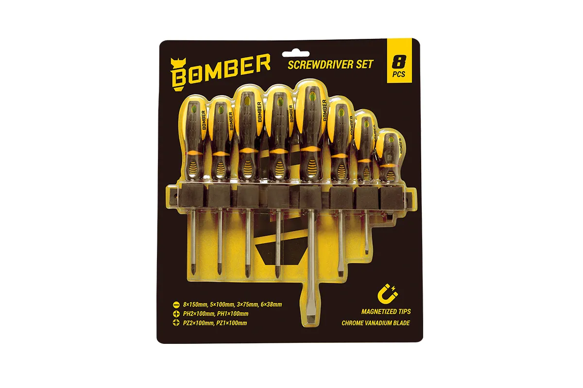 BOMBER Set odvijača 8/1