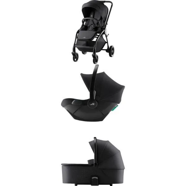 BRITAX TRIO SISTEM RIO CARBON BLACK