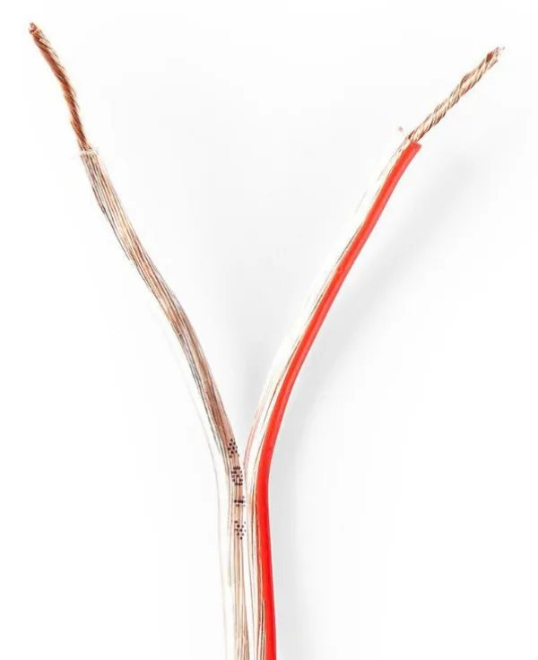 CAGW0750TR150 Kabl za zvucnike 2x0.75mm PVC Transparentni 15m (KABL-AUDIO)
