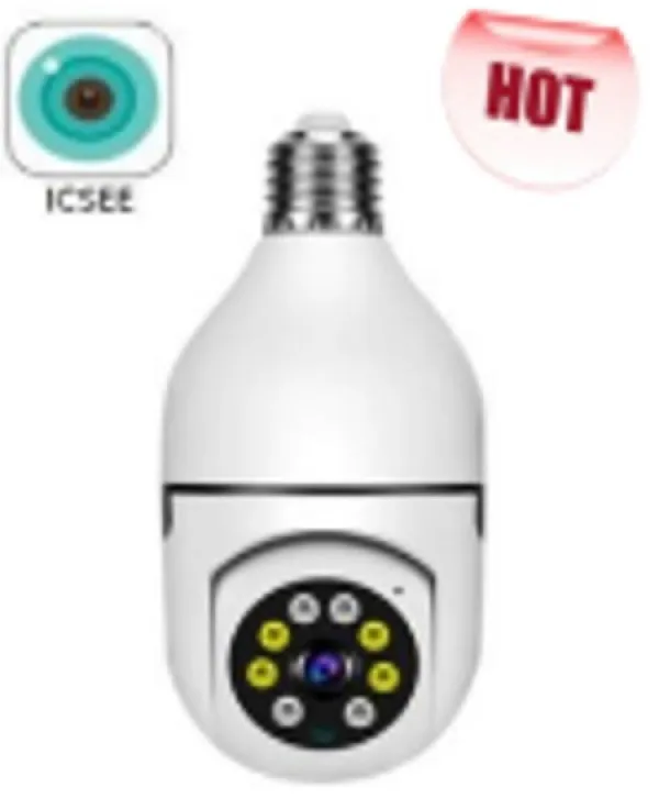 CAM-IP3MP-Q8 GMB kamera 3 mpix microSD iCSee xmeye pro app Two-way voice 36mm ZA SIJALICNO GRLO E27
