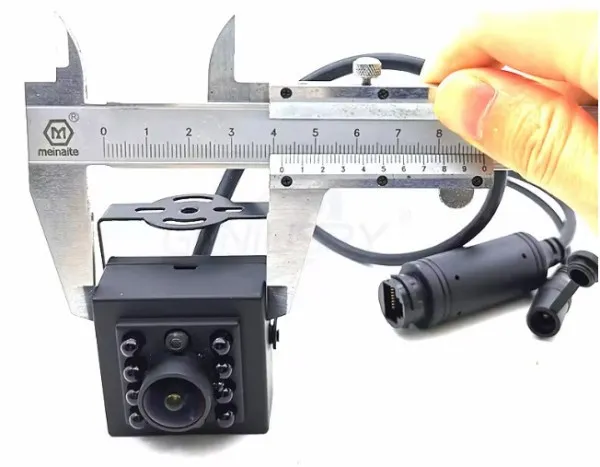 CAM-IP5MP-MID20 GMB kamera 5 mpix POE LED 10infr. 27mm-F1.4 MIC 25m