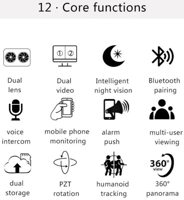 CAM-IP6MP-Q3 *GMB PTZ kamera 6mpix microSD iCSee xmeye Two-way voice 2x36mm SIJALICNO GRLO E27 2195